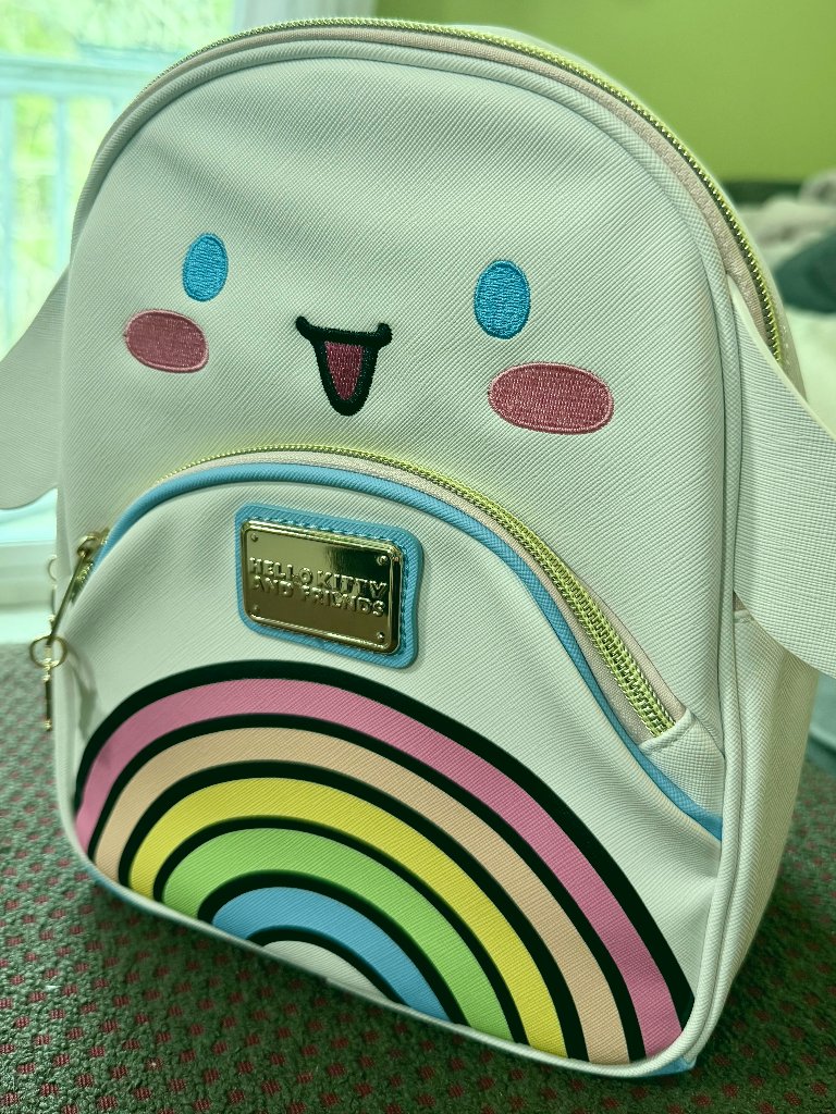 Sanrio Cinnamoroll Rainbow Mini Backpack Hello Kitty Friends Licensed Nwt
